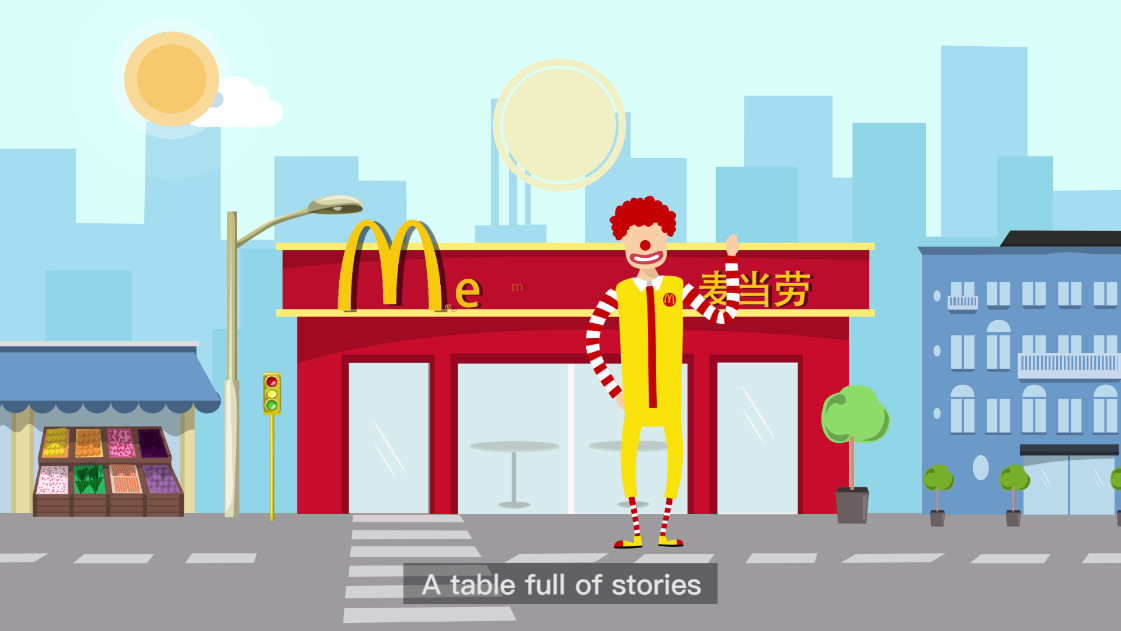 Historical archive media 2 for McDonald's Hey!This table has a story