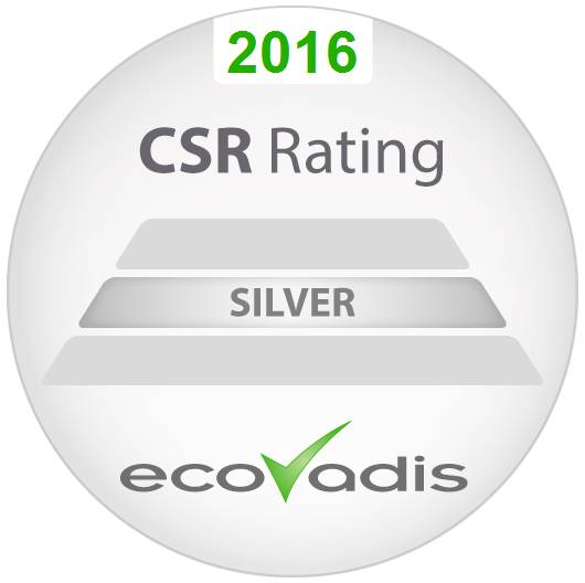 Historical archive media 2 for @comm won the global EcoVadis corporate social responsibility (CSR) merit medal